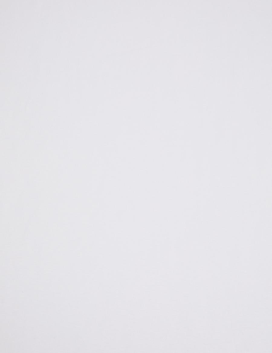 Ekru Regular Fit Basic Tişört