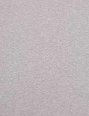Gri Comfort Fit %100 Pamuk Bisiklet Yaka Basic Tişört