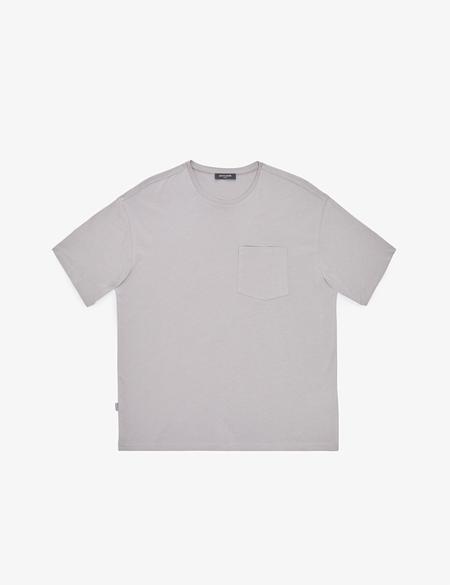 Gri Comfort Fit %100 Pamuk Bisiklet Yaka Basic Tişört - 50325300032