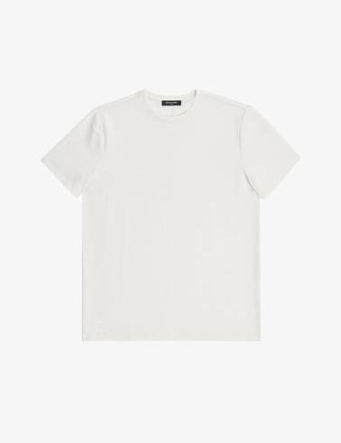Ekru Regular Fit Bisiklet Yaka Tişört