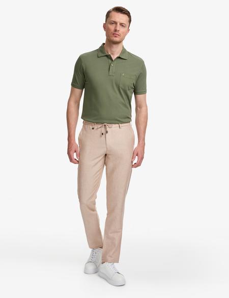 Açık Kahverengi Slim Fit Kumaş Pantolon - 50325164012