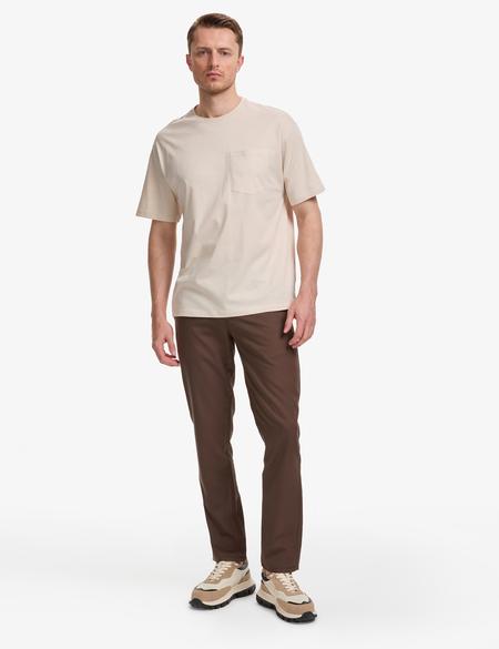 Kahverengi Slim Fit Kumaş Pantolon - 50325166078