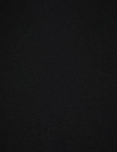 Siyah Slim Fit %100 Pamuk Bisiklet Yaka Basic Tişört
