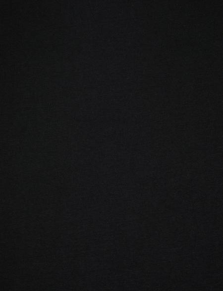 Siyah Slim Fit %100 Pamuk Bisiklet Yaka Basic Tişört - 50325307096