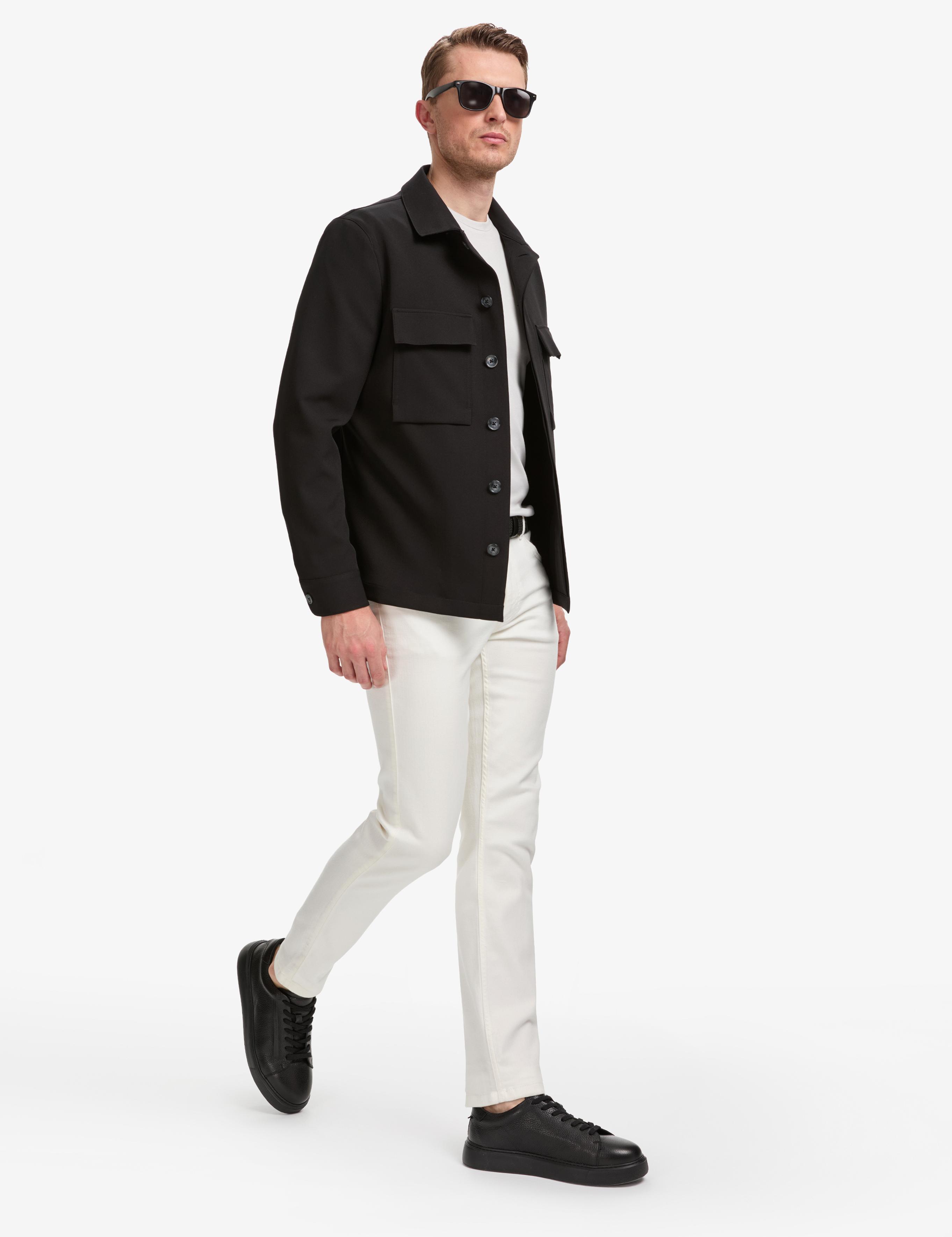 Siyah Regular Fit Ceket