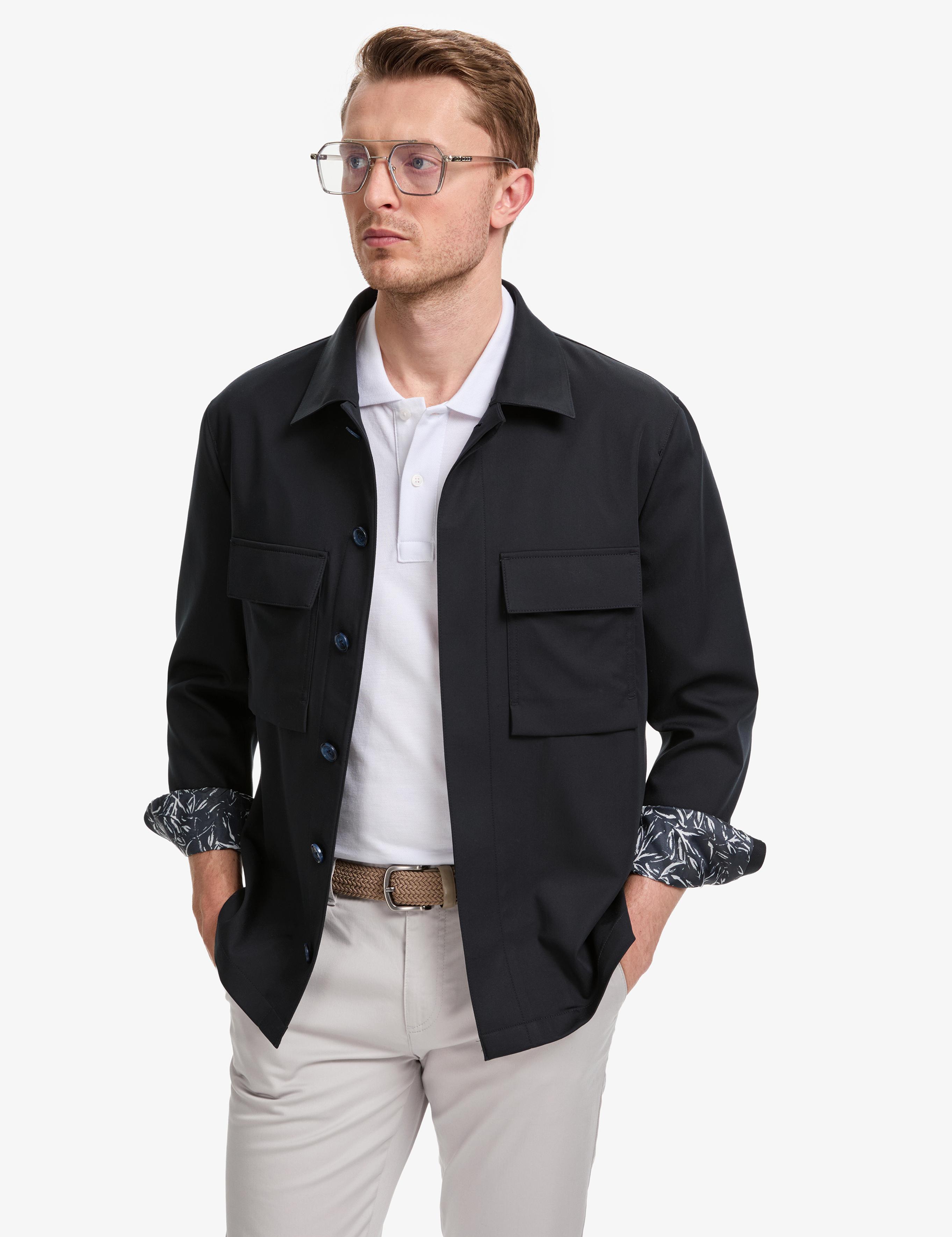 Lacivert Regular Fit Ceket