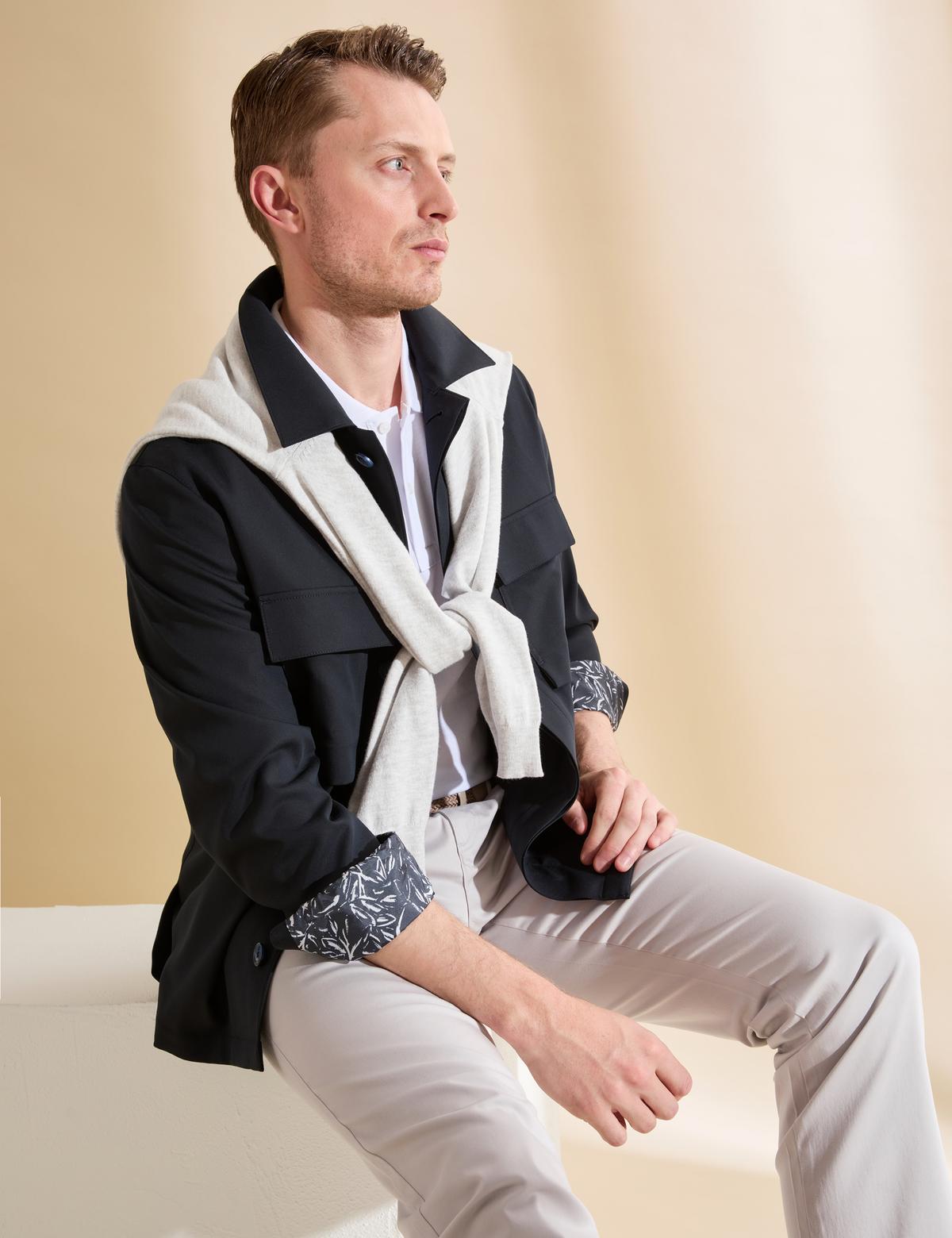 Lacivert Regular Fit Ceket