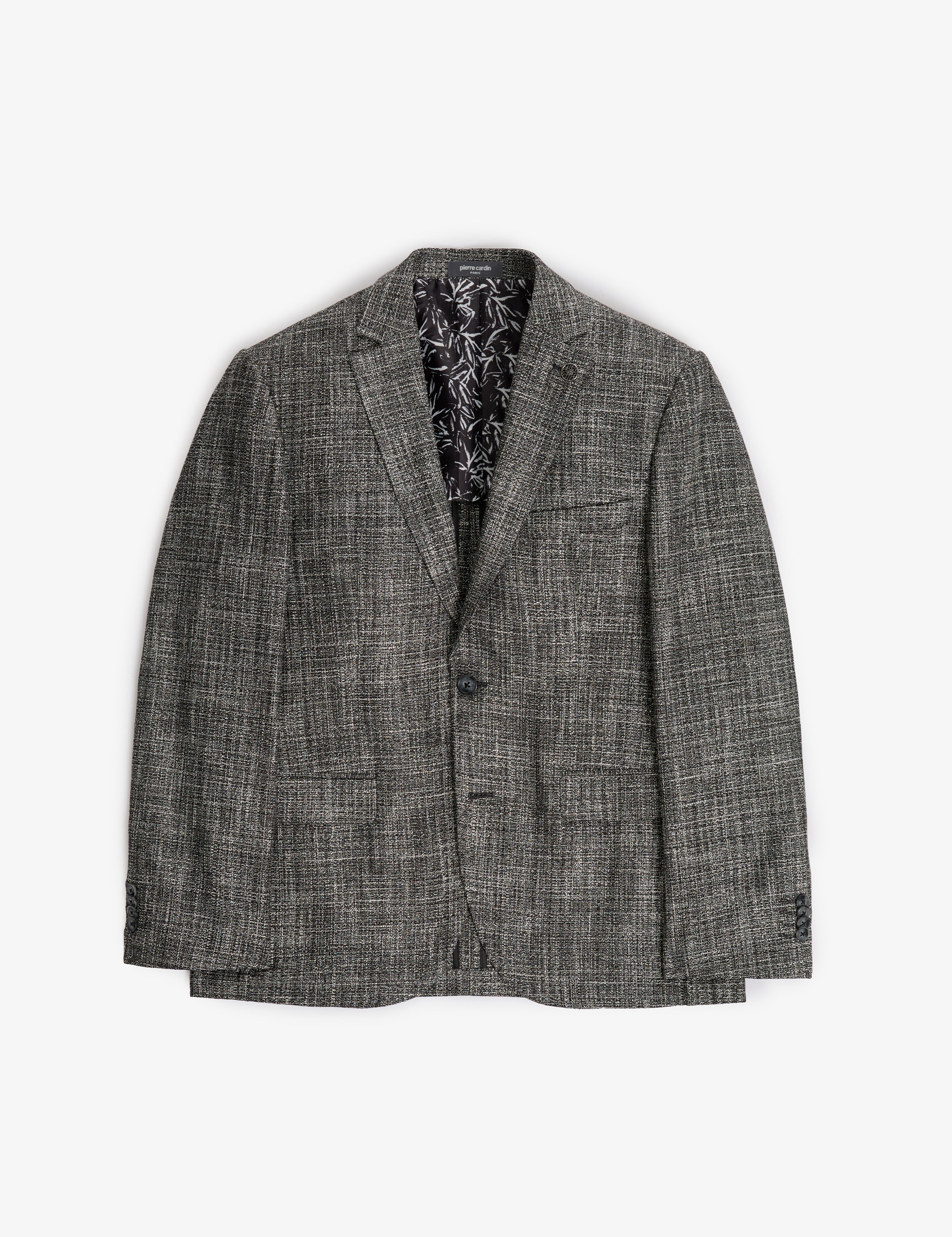 Siyah Slim Fit Ceket - Image 7