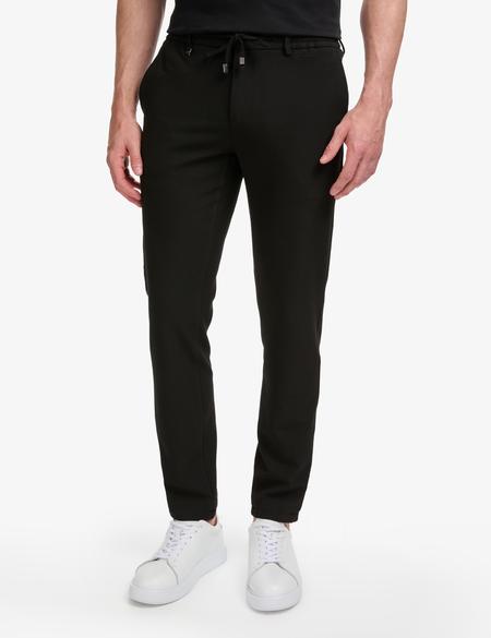 Siyah Ex. Slim Fit Kumaş Pantolon - 50324836042