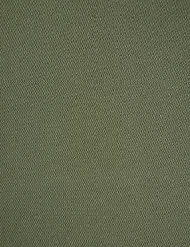 Haki Regular Fit %100 Pamuk Düğmeli Polo Yaka Basic Tişört