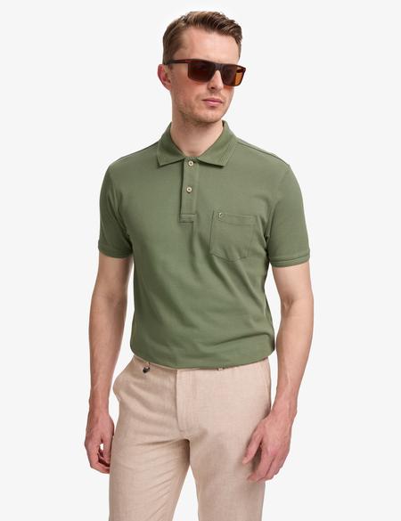 Haki Regular Fit Basic Tişört - 50321144012