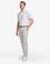 Açık Gri Slim Fit Kanvas Pantolon