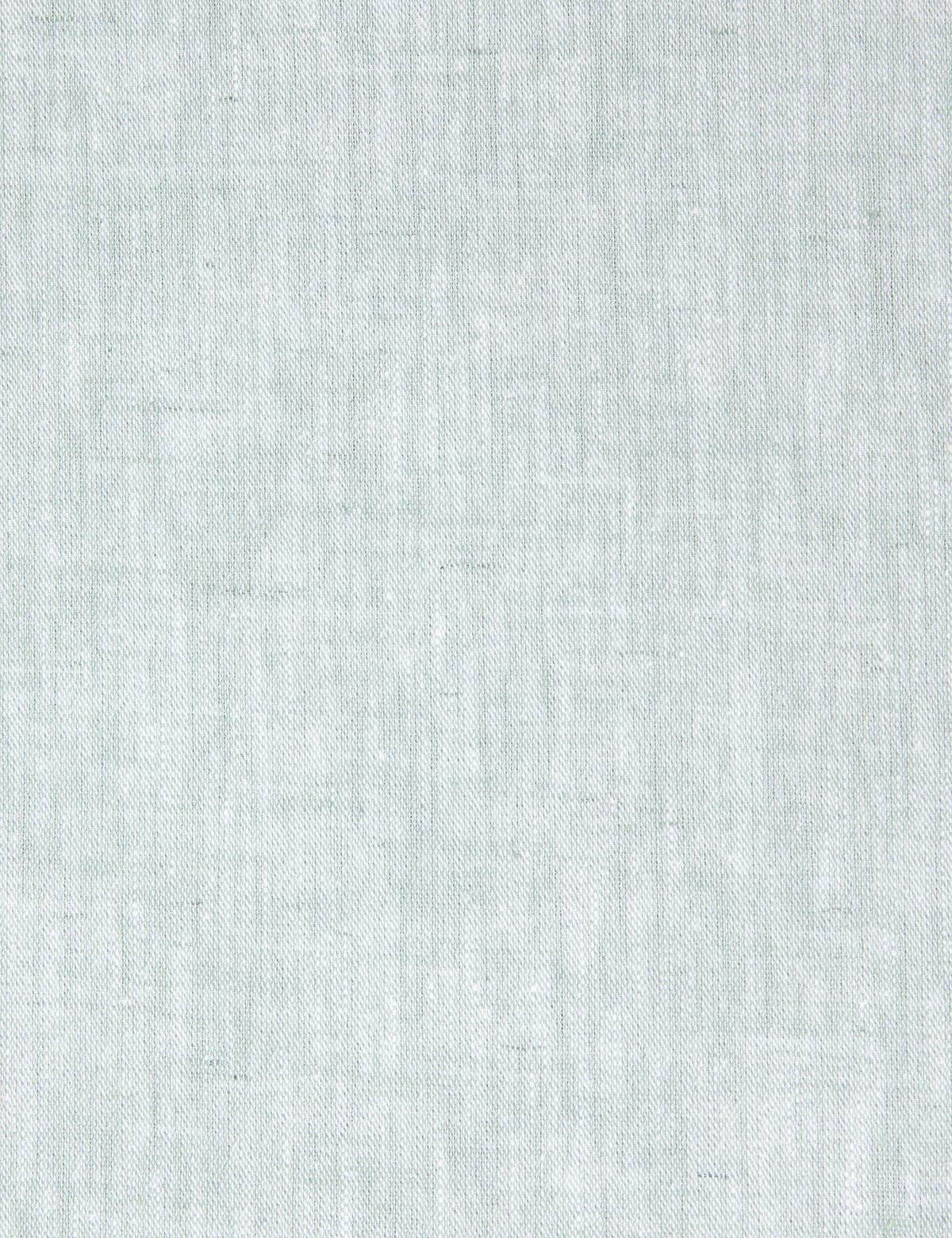 Su Yeşili Keten Karışımlı Regular Fit Uzun Kollu Gömlek - 50325356078