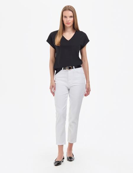 Siyah Regular Fit Basic Tişört - 50325454039