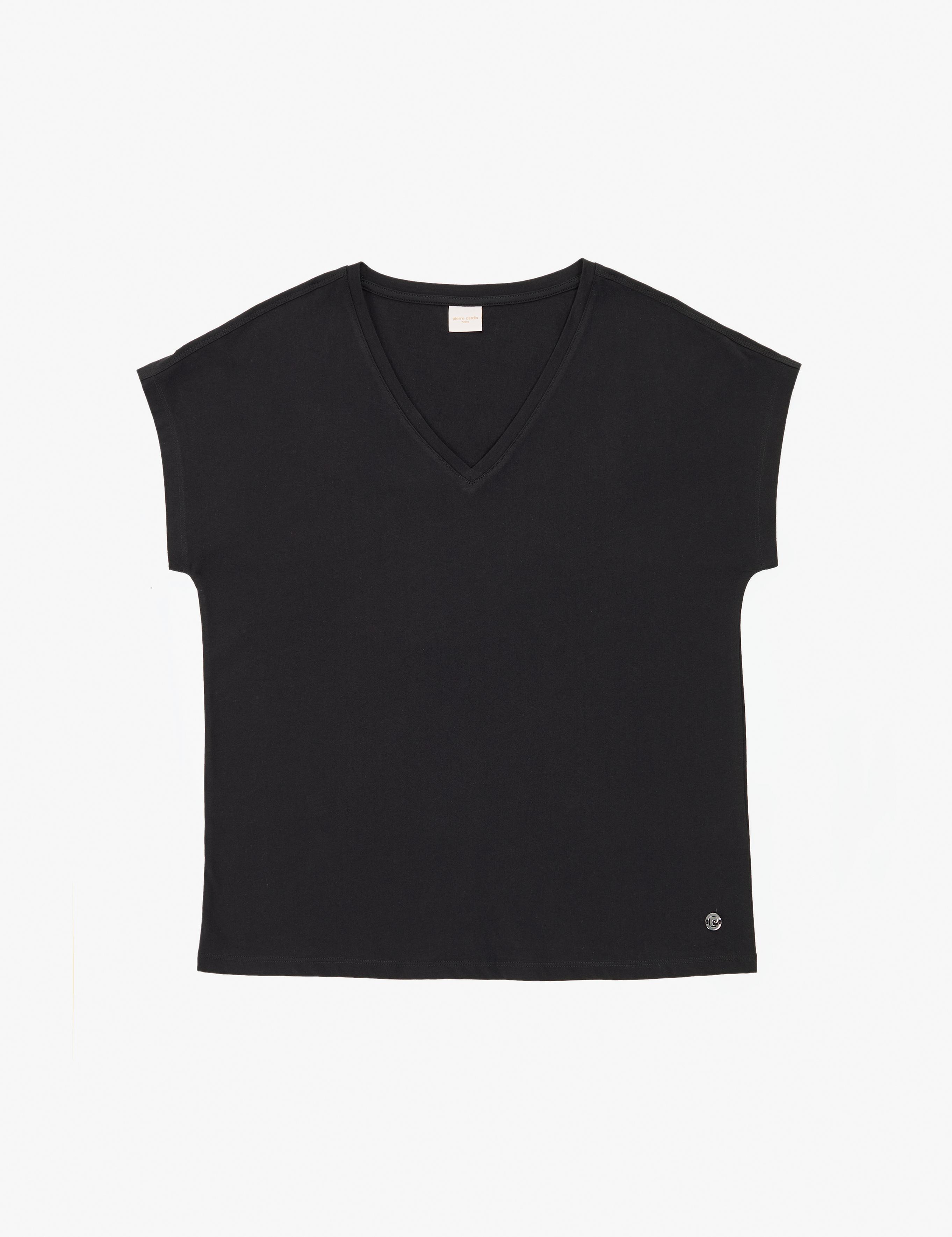 Siyah Regular Fit Basic Tişört