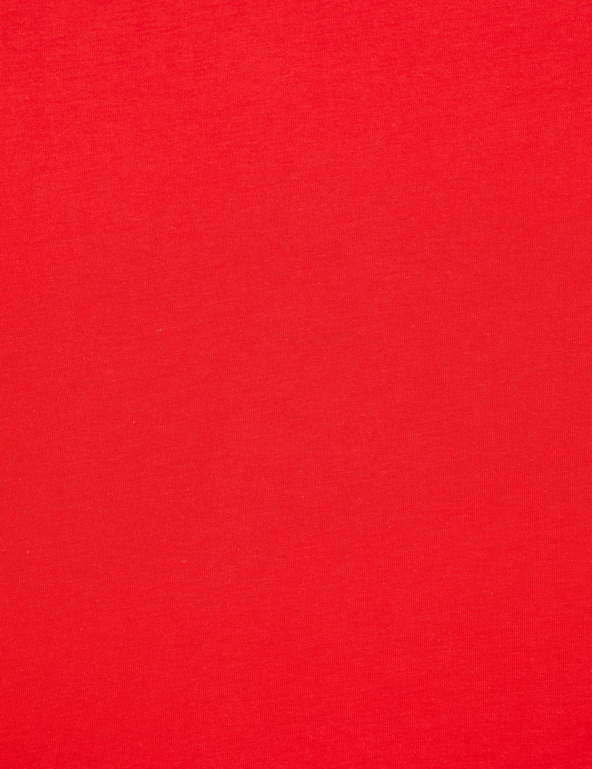 Kırmızı Regular Fit Basic Tişört - 50325454027
