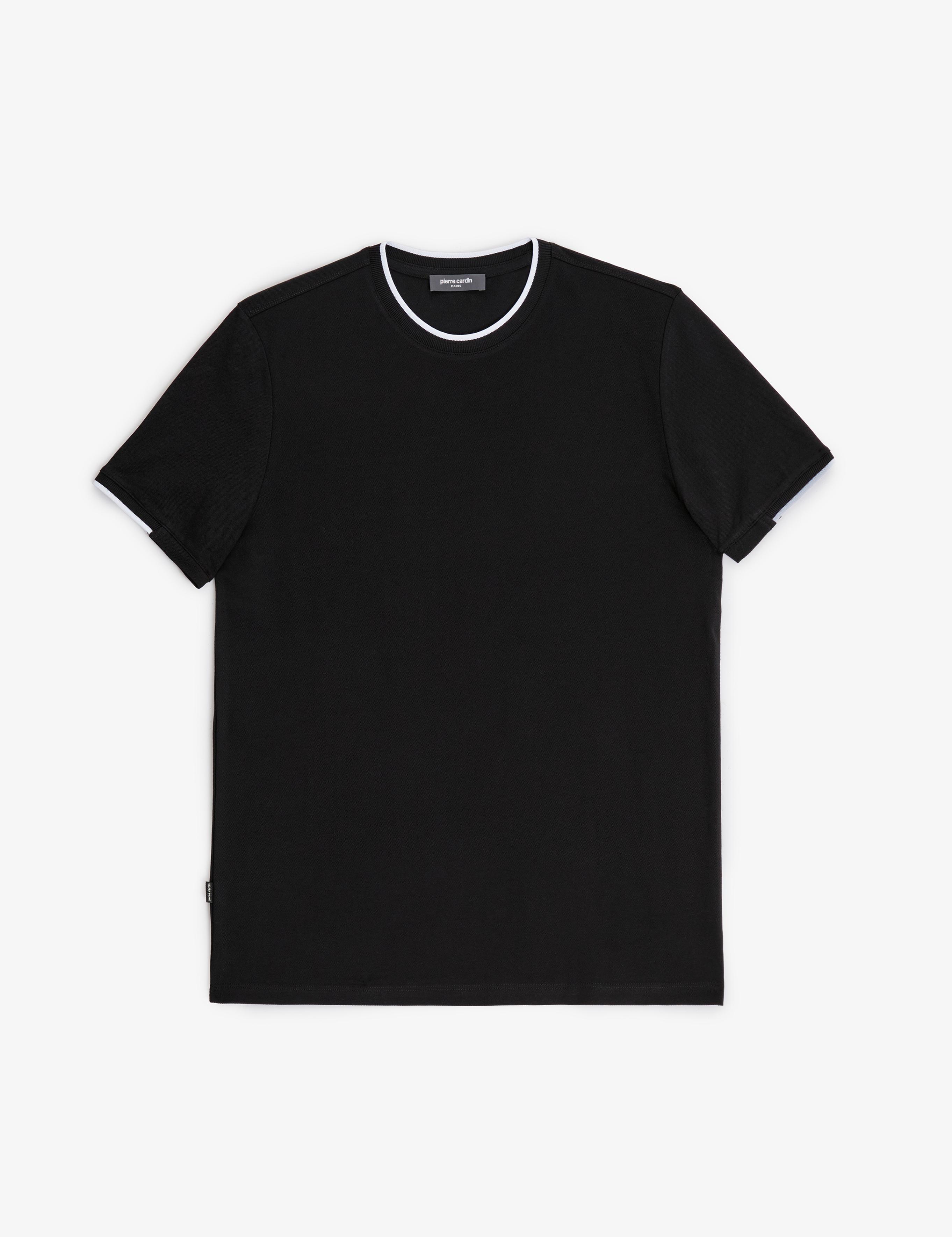 Siyah Slim Fit Tişört