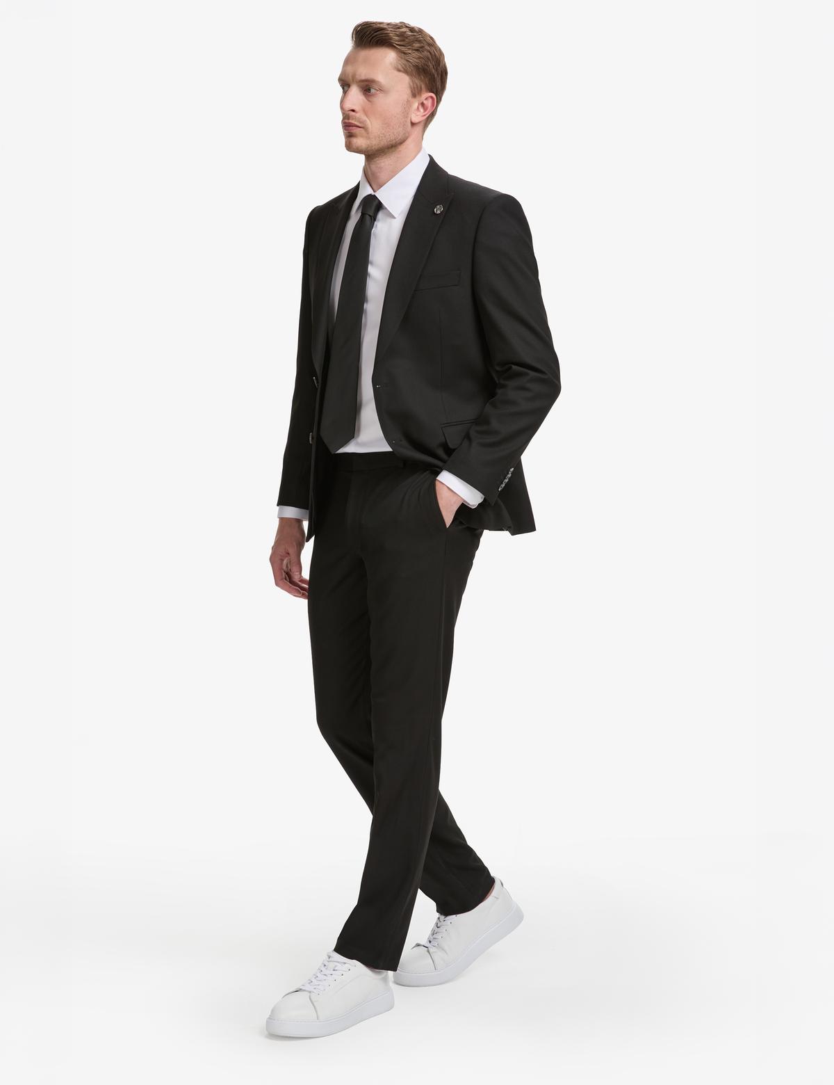 Siyah Slim Fit Takım Elbise - 50324264005
