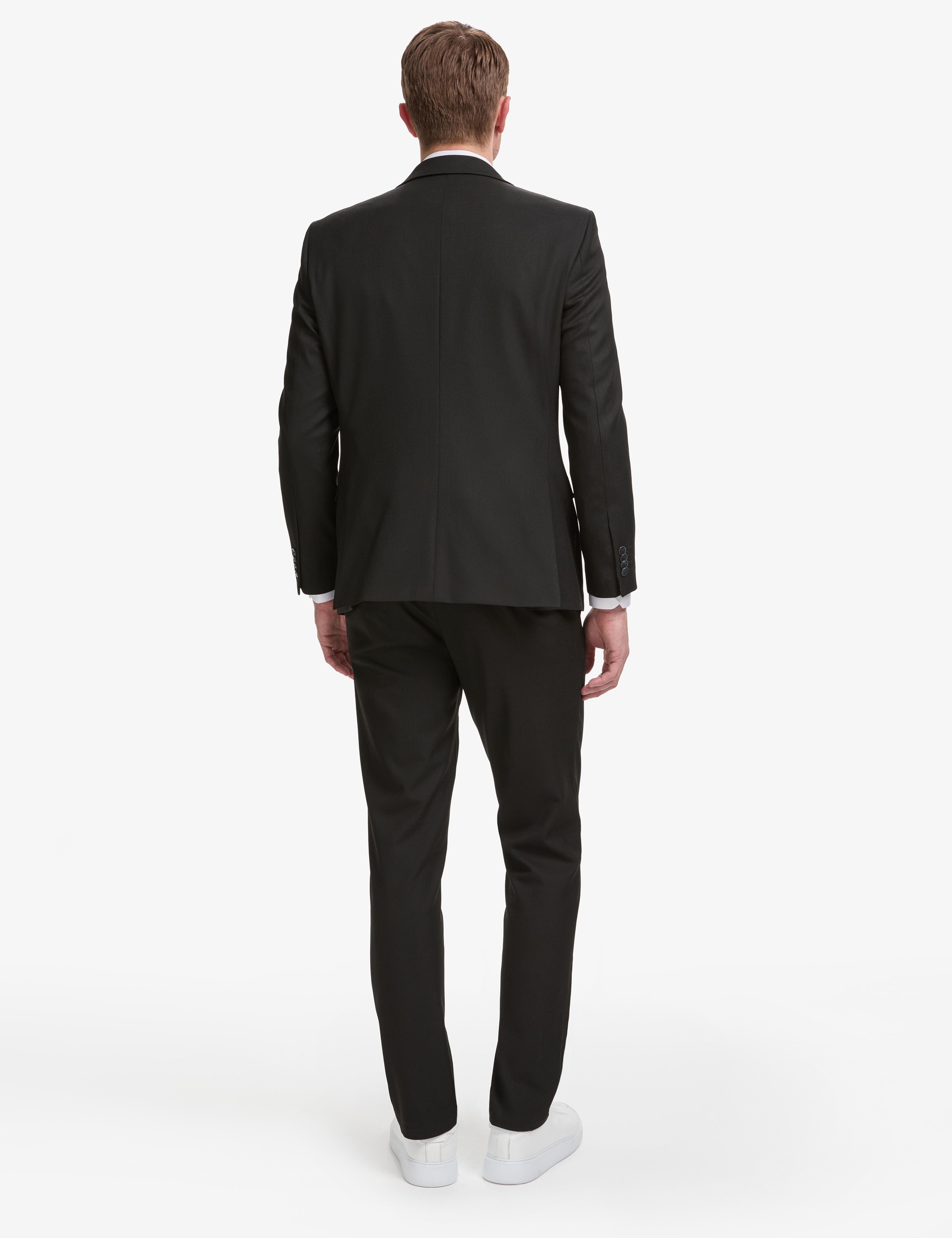 Siyah Slim Fit Takım Elbise - Image 6