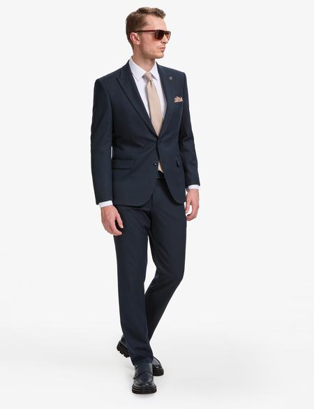 Lacivert Slim Fit Takım Elbise - 50324264053