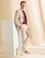 Bej Slim Fit Takım Elbise