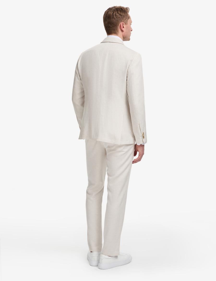 Bej Slim Fit Takım Elbise