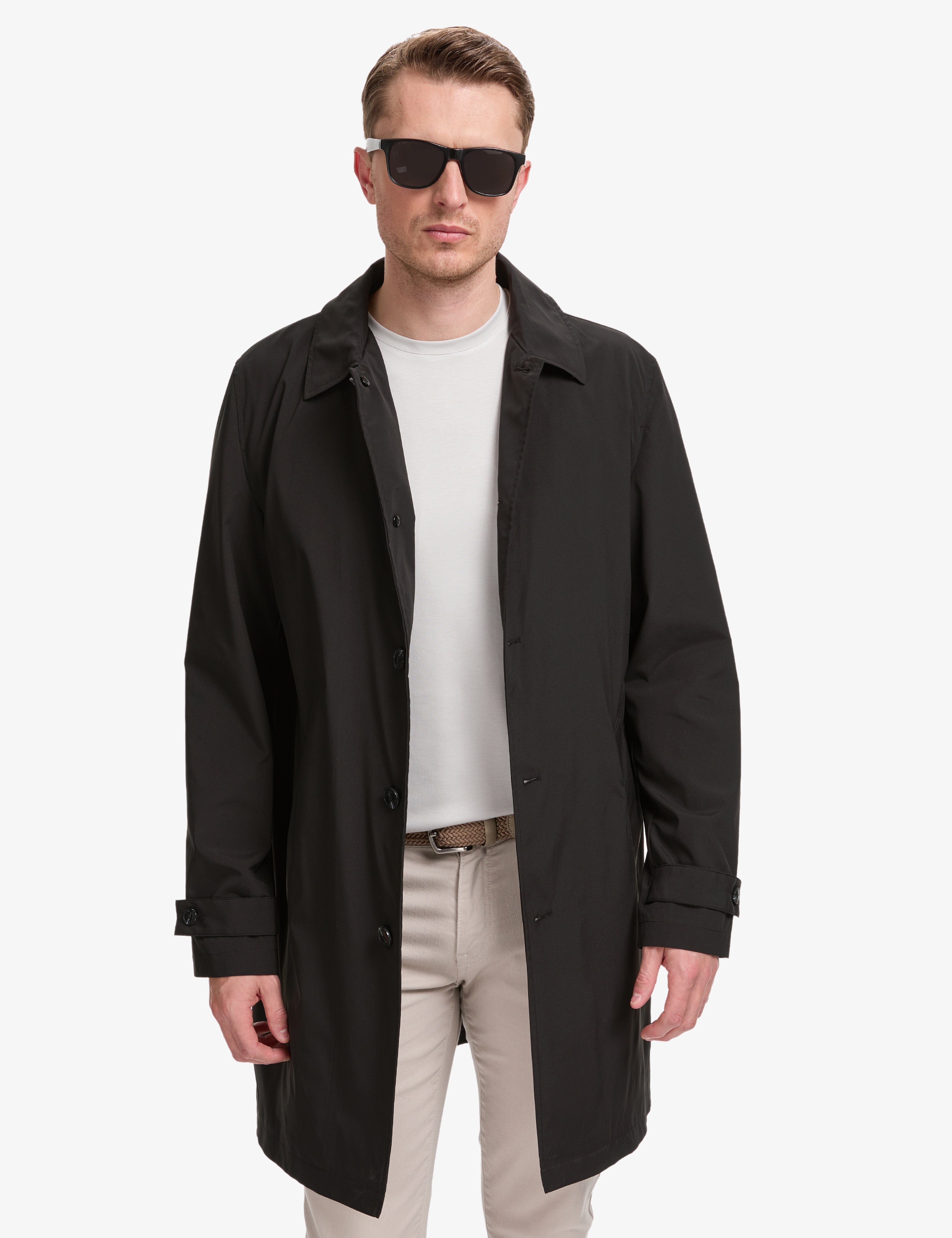 Siyah Trenchcoat