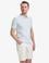 Açık Mavi Slim Fit %100 Pamuk Apaş Yaka Tişört