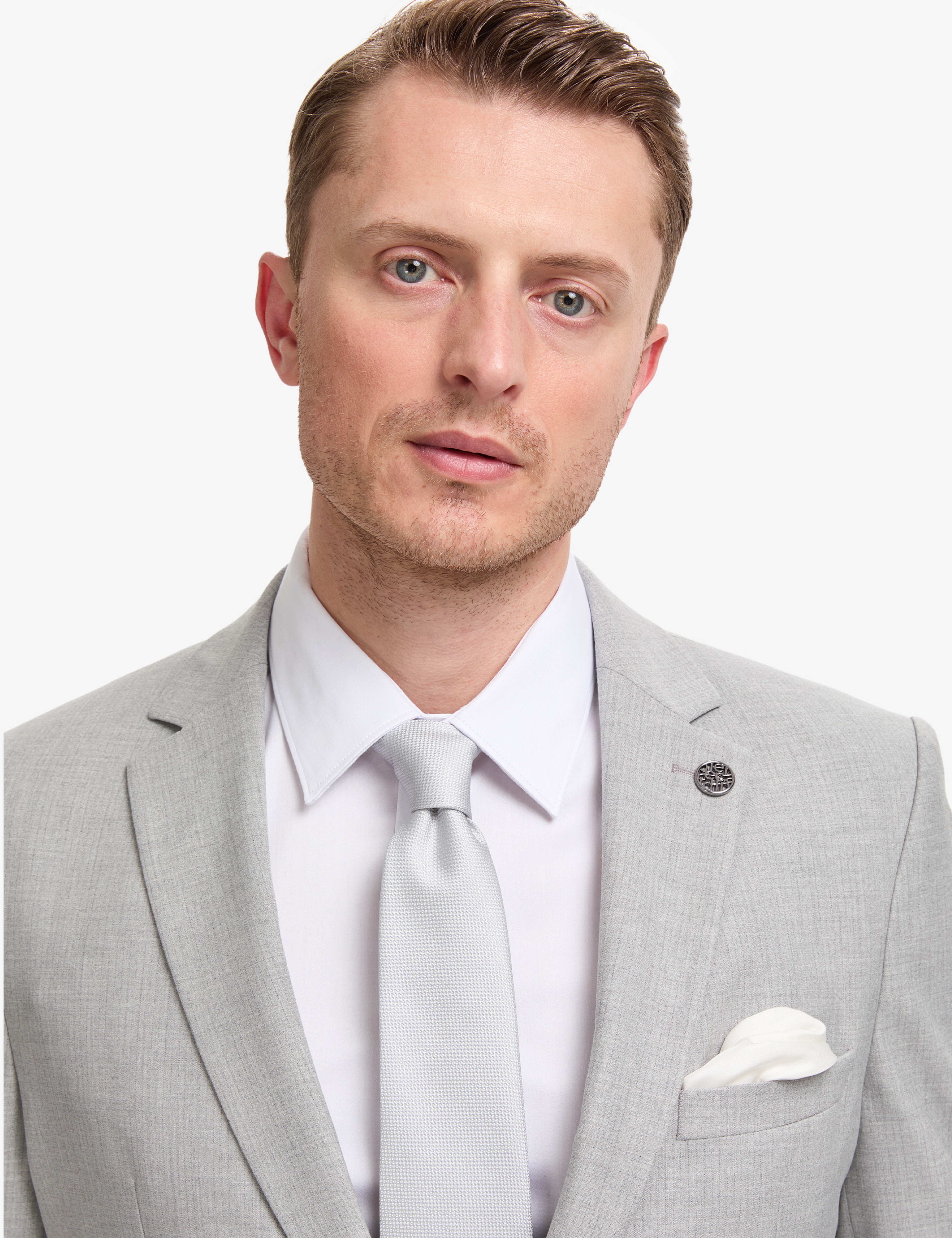 Gri Extra Slim Fit Takım Elbise - Image 3
