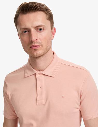 Somon Slim Fit %100 Pamuk Düğmeli Polo Yaka Basic Tişört