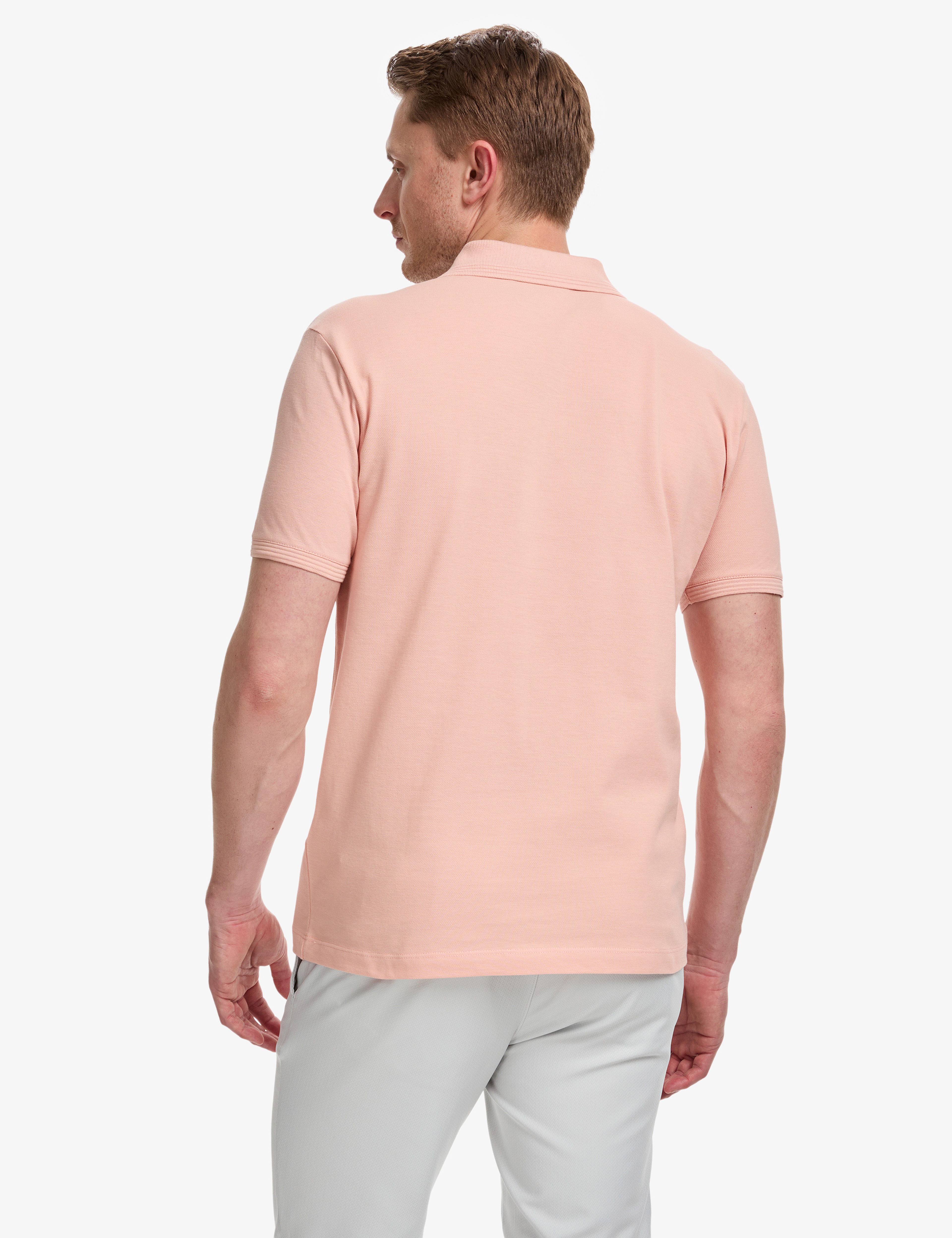 Somon Slim Fit %100 Pamuk Düğmeli Polo Yaka Basic Tişört