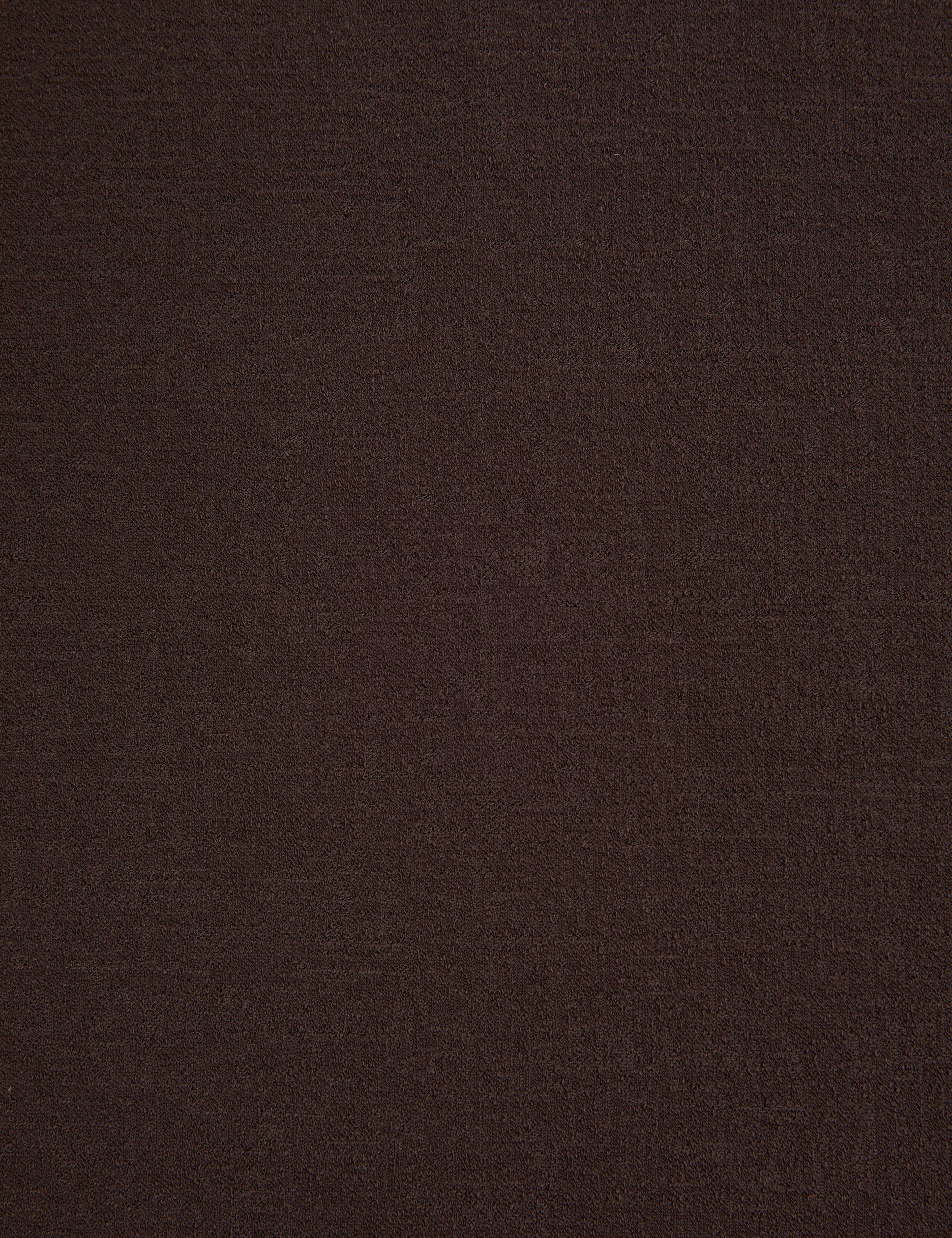 Koyu Kahverengi Regular Fit Bisiklet Yaka Tişört - Image 7