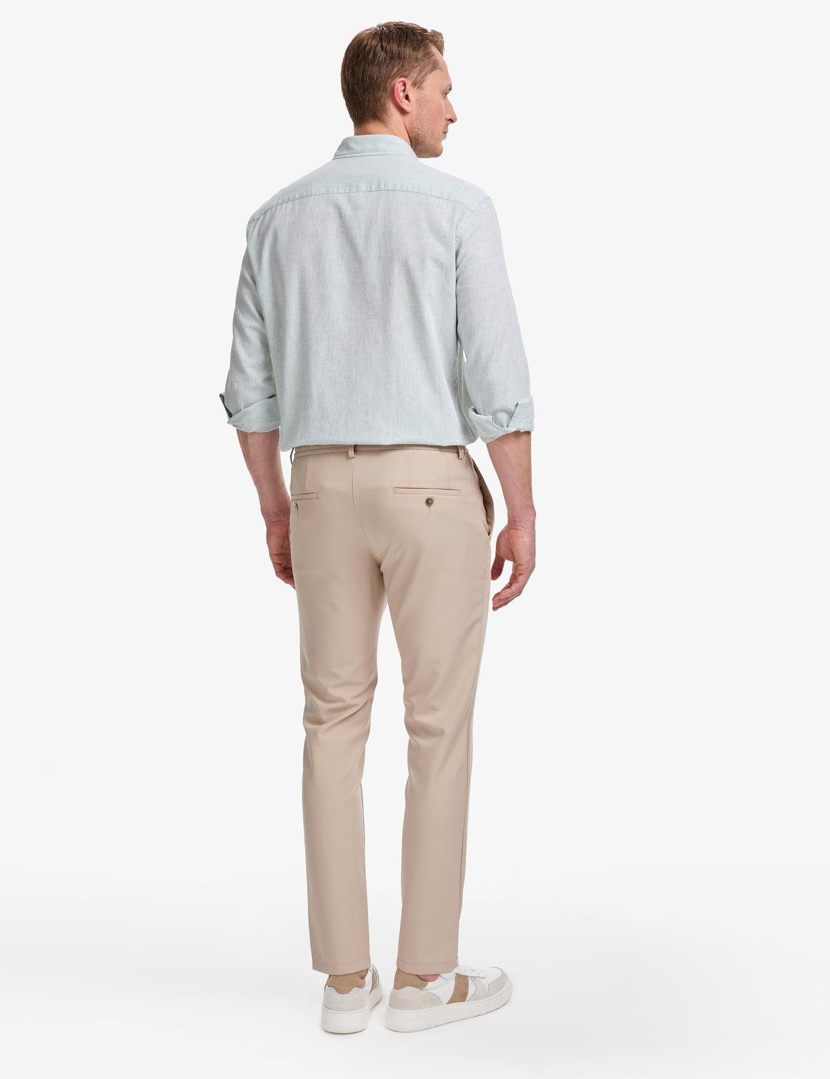 Bej Kumaş Pantolon - 50324281239