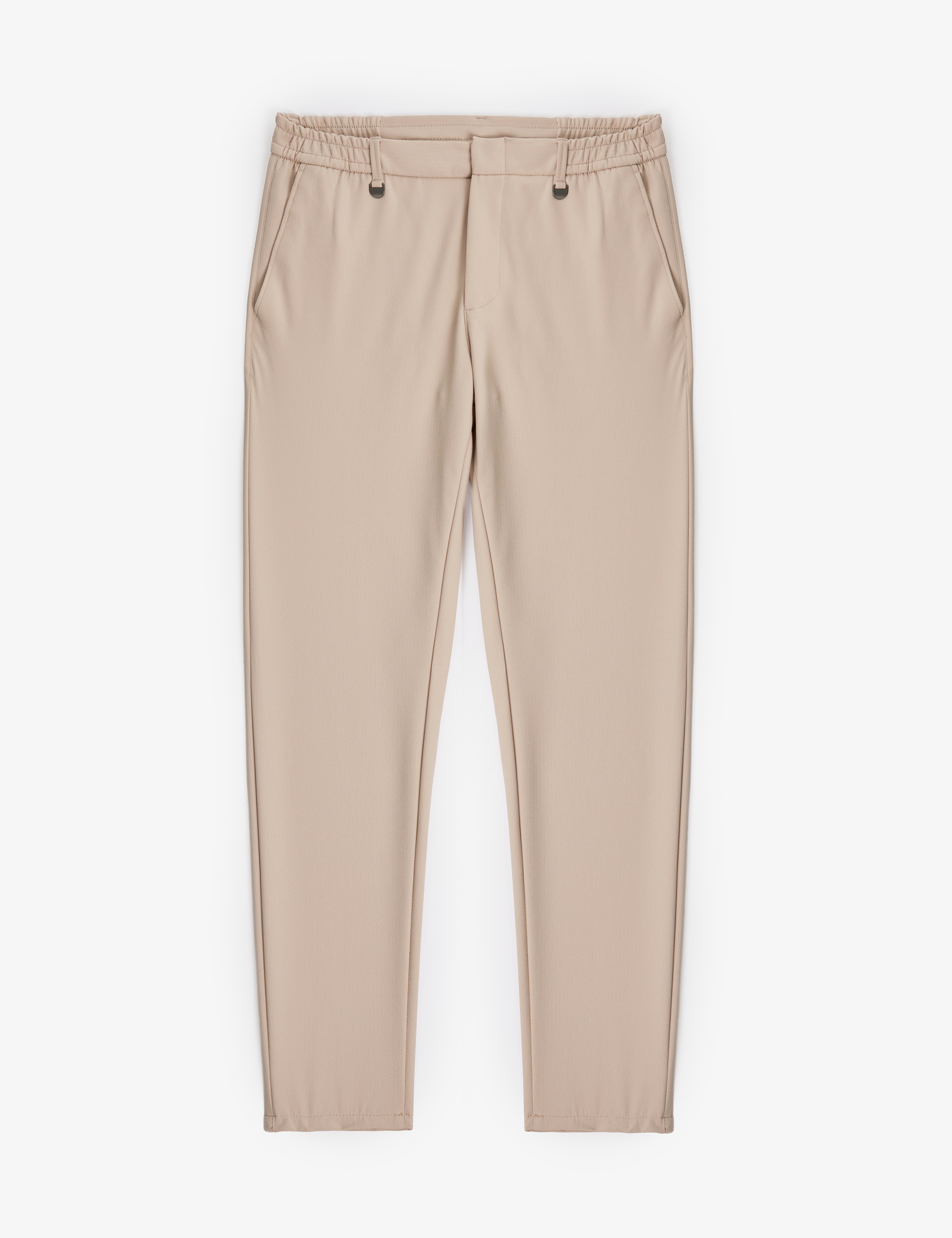 Bej Klasik Jogger Pantolon