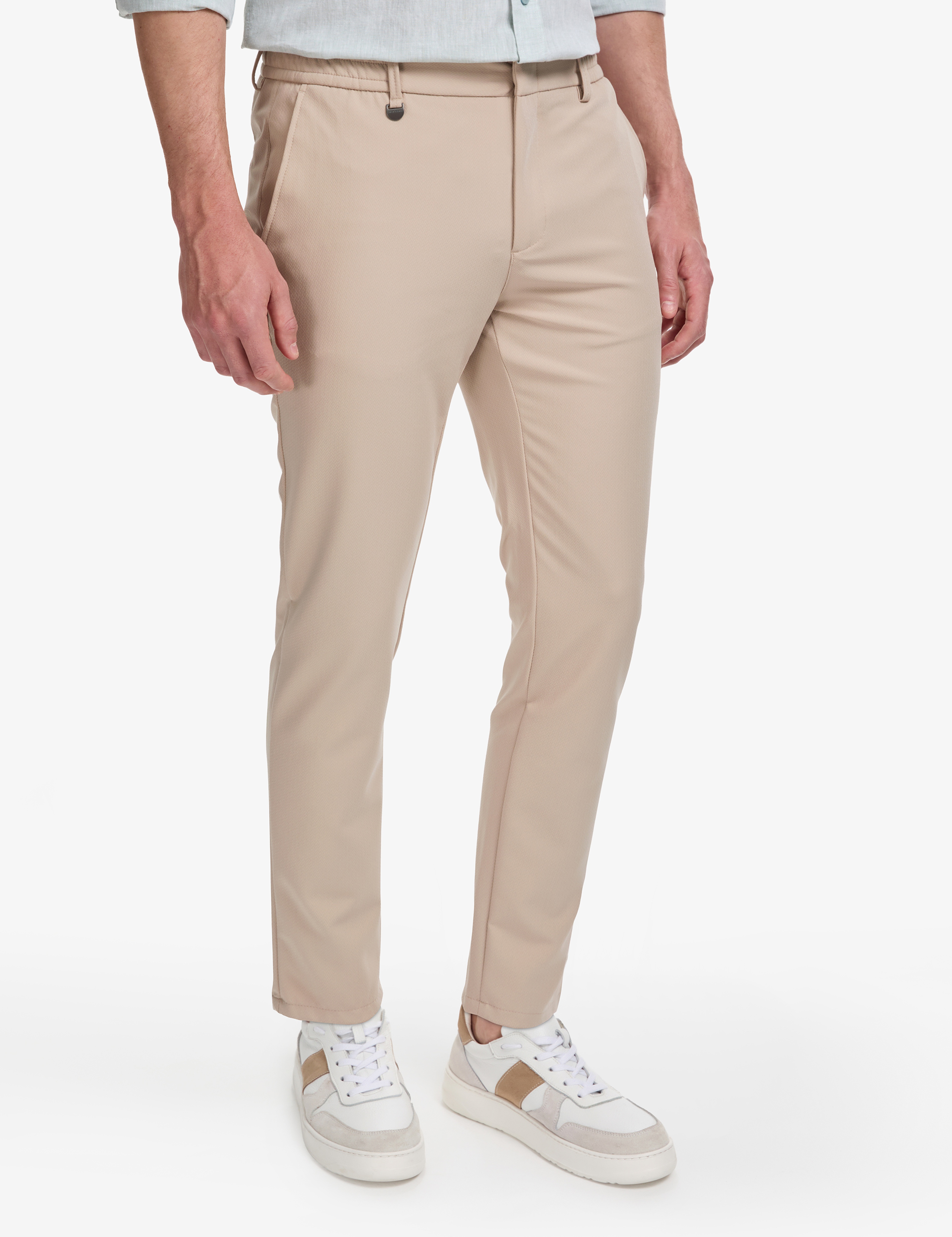 Bej Klasik Jogger Pantolon - Image 2