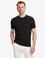 Siyah Slim Fit Bisiklet Yaka Triko Tişört
