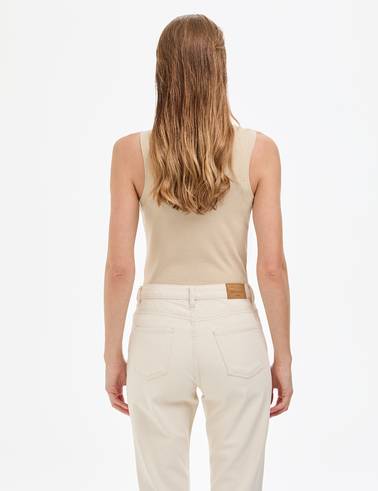 Kum Ex. Slim Fit Örme Bluz
