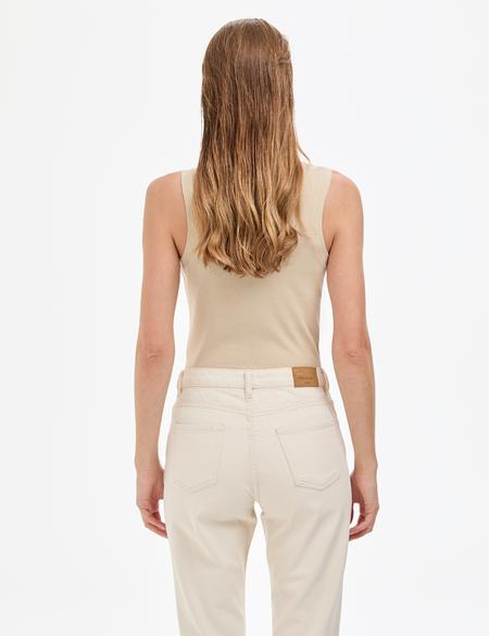 Kum Ex. Slim Fit Örme Bluz - 50325446003