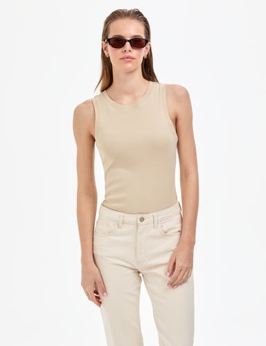 Kum Extra Slim Fit Örme Bluz