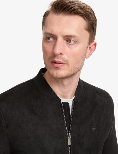 Siyah Deri Ceket - 50328127010