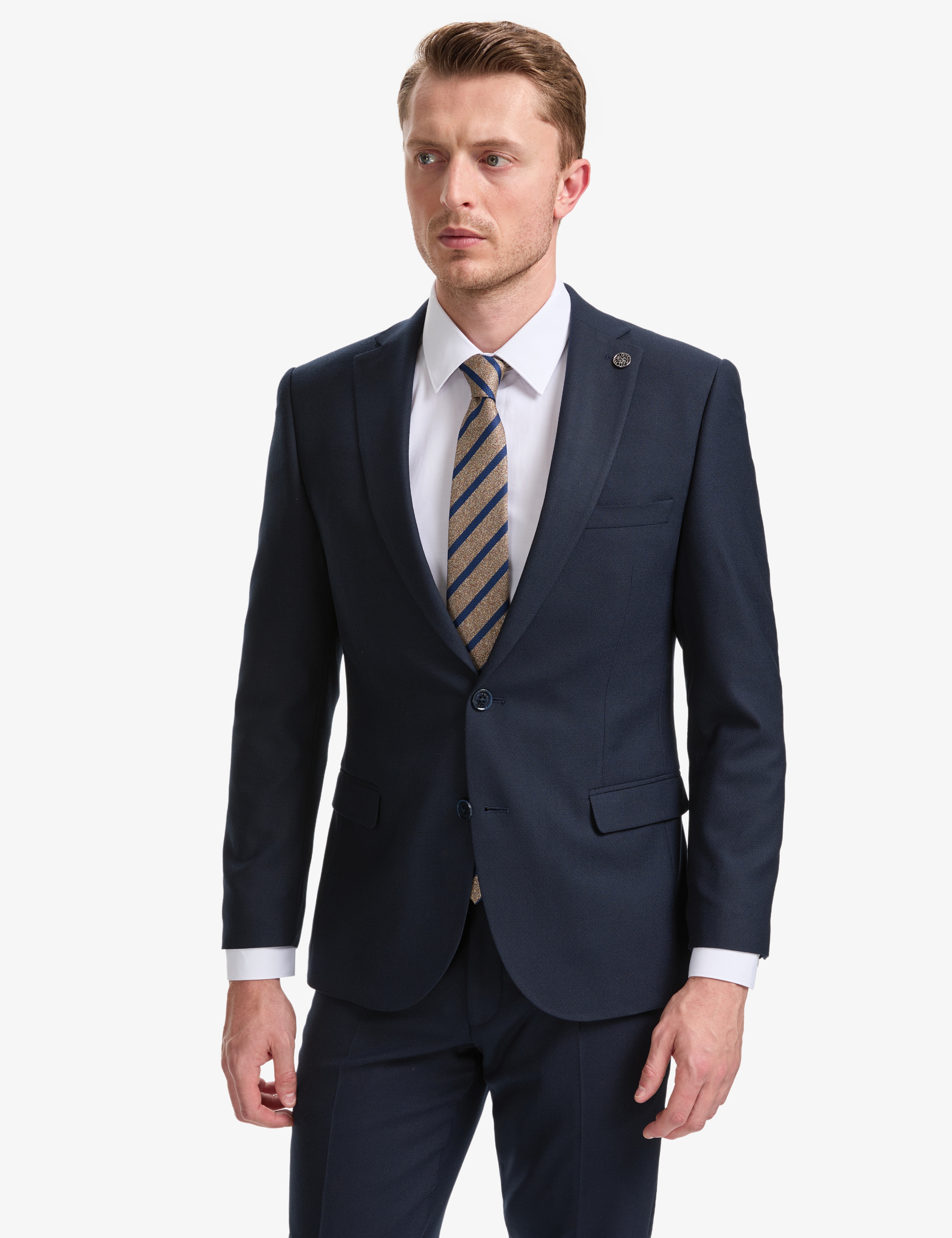 Lacivert Ex. Slim Fit Takım Elbise - Image 4