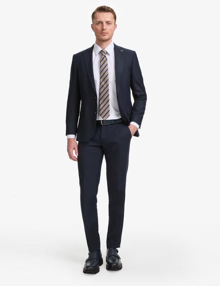 Lacivert Ex. Slim Fit Takım Elbise - 50325335026