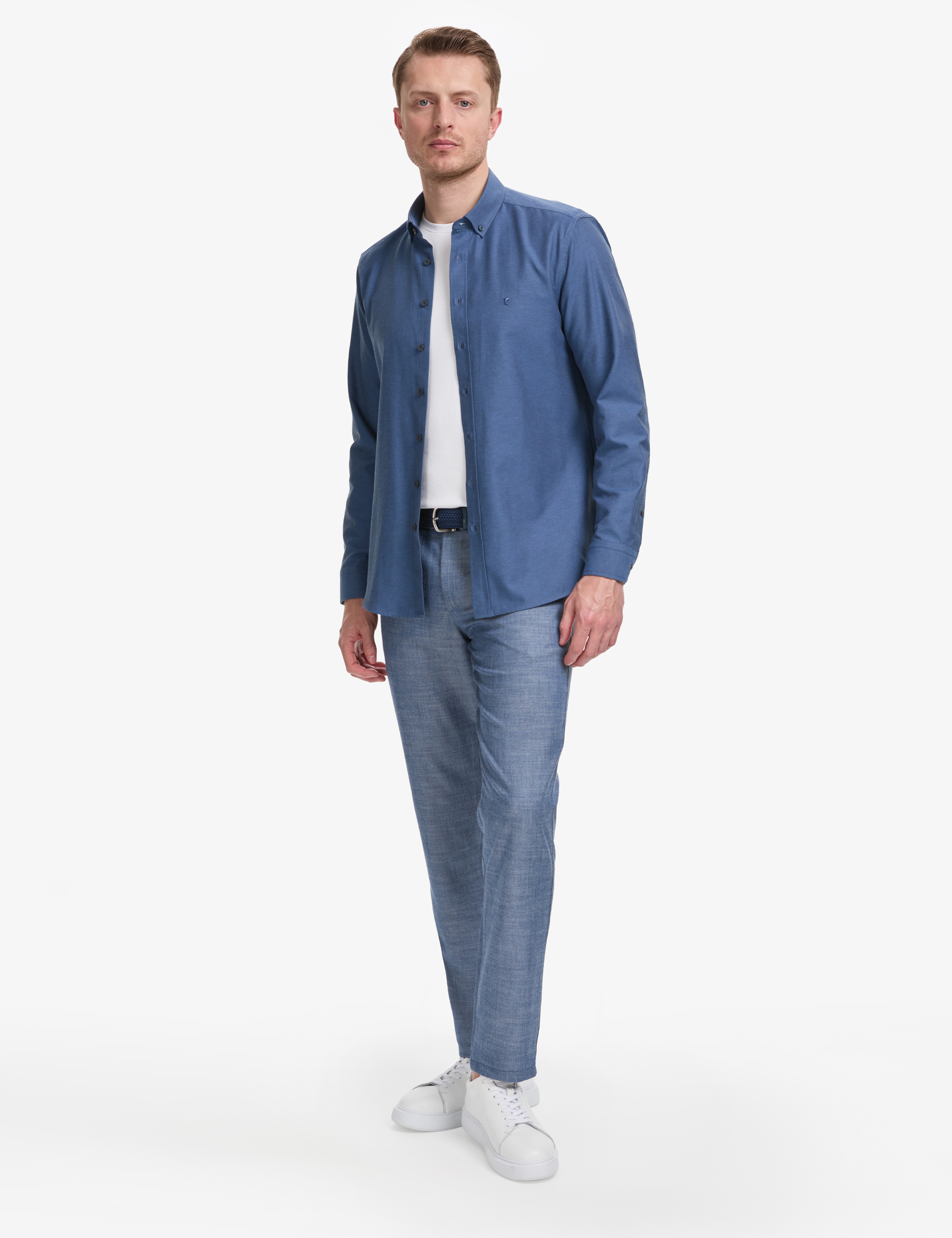 Saks Slim Fit Beli Lastikli Klasik Jogger Pantolon