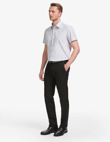 Siyah Slim Fit Kumaş Pantolon