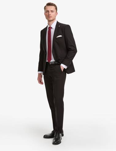 Siyah Ex. Slim Fit Takım Elbise