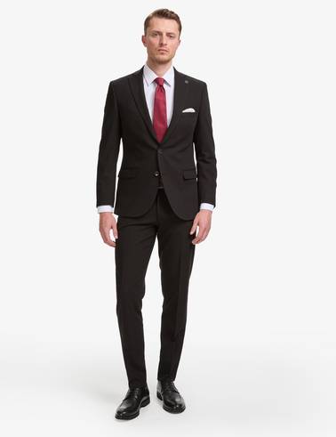 Siyah Ex. Slim Fit Takım Elbise