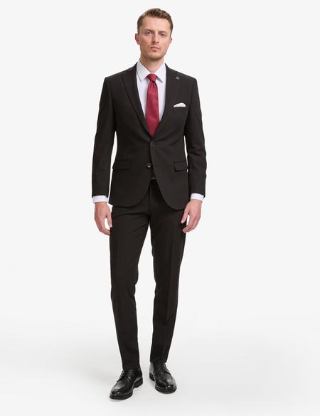 Siyah Ex. Slim Fit Takım Elbise - 50324564026
