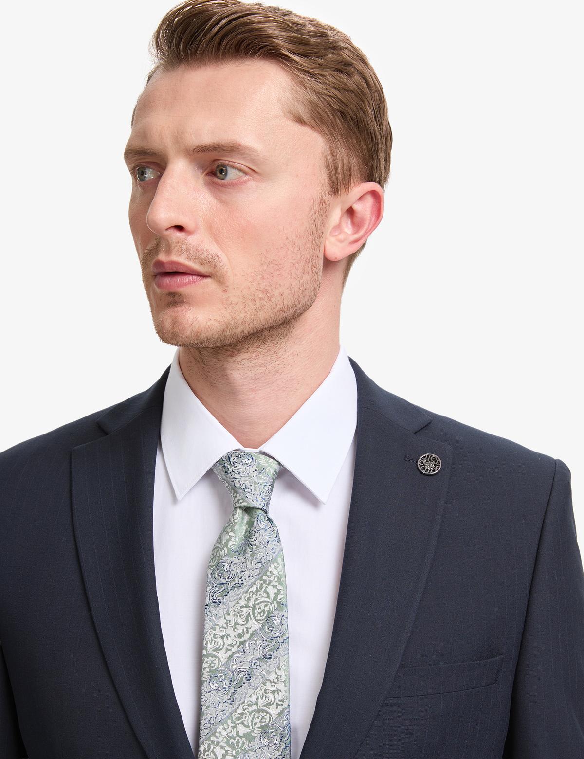 Lacivert Slim Fit Takım Elbise - 50319614005