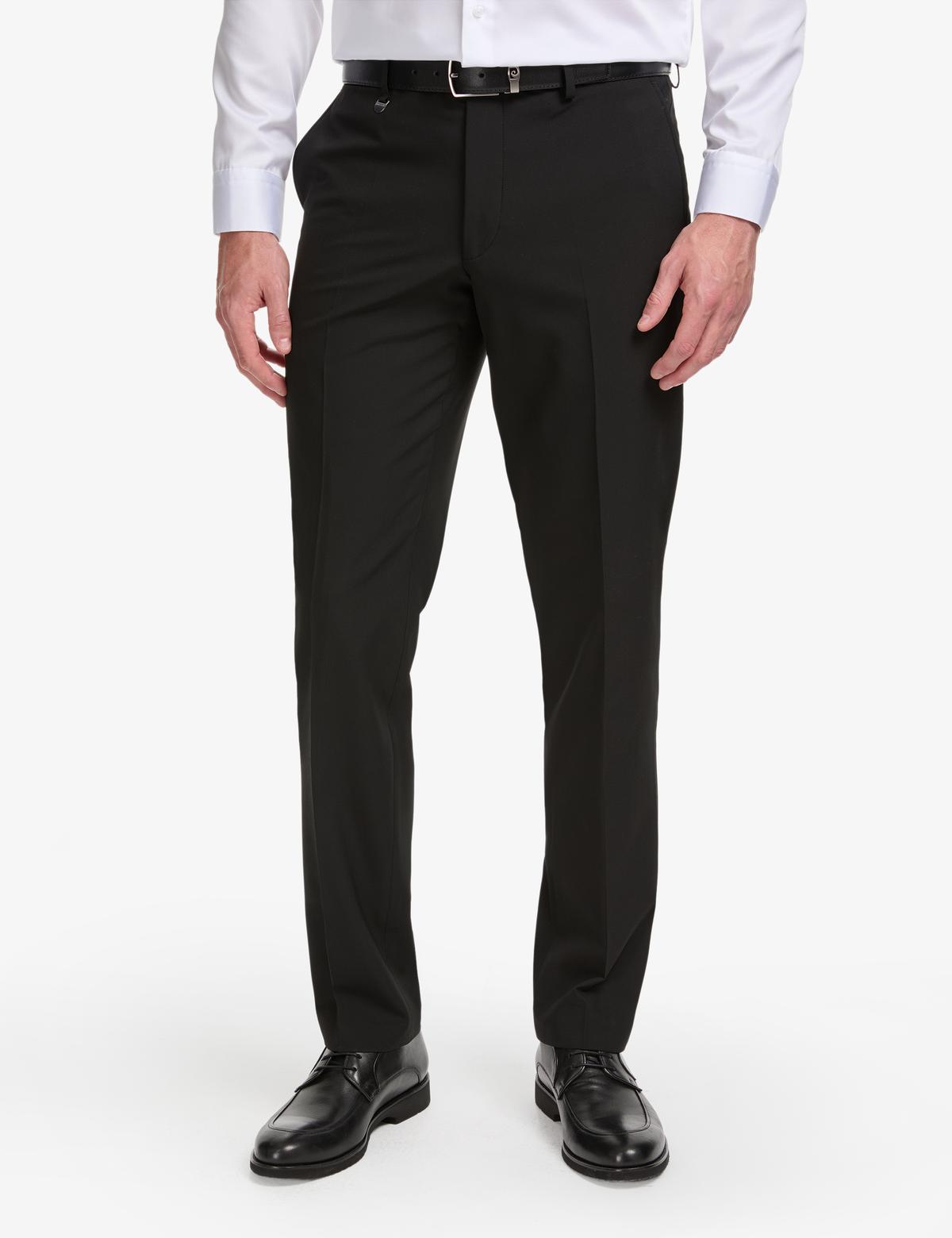 Siyah Slim Fit Kumaş Pantolon - 50325156066