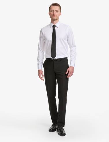 Siyah Slim Fit Kumaş Pantolon